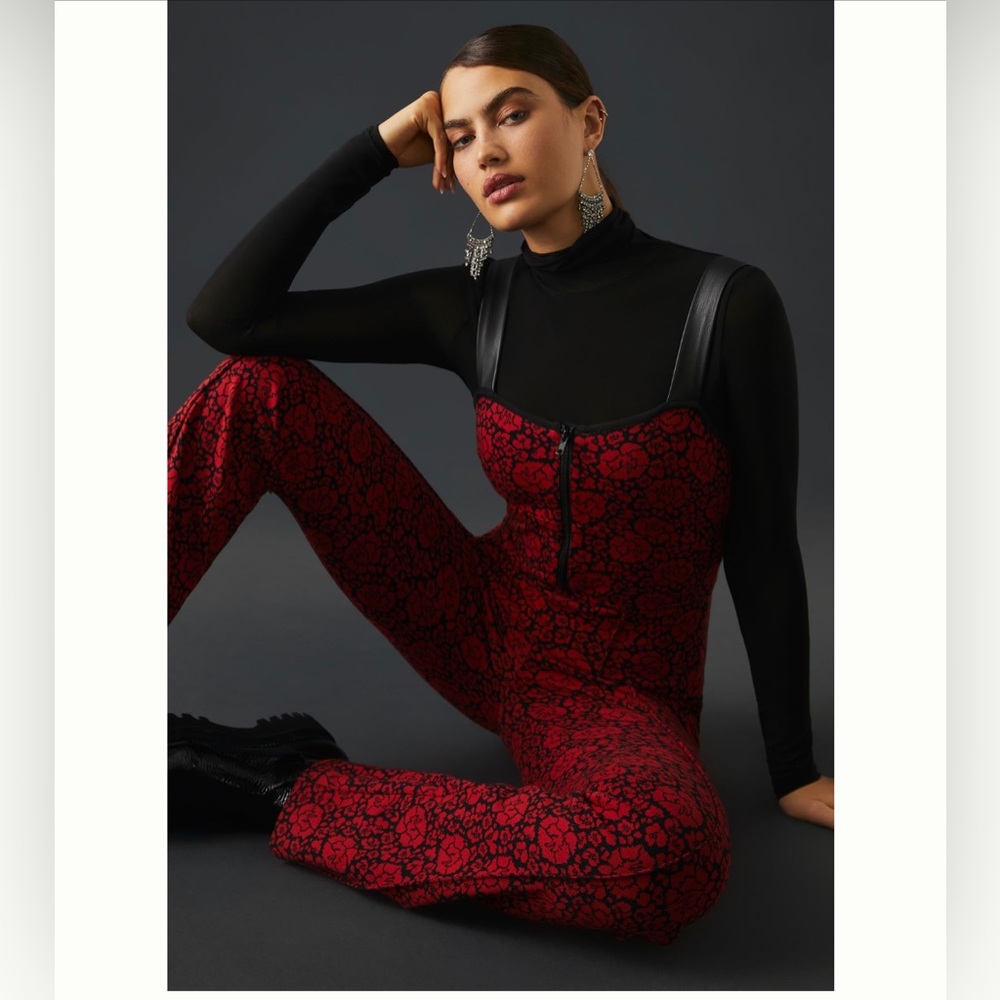 Maeve Printed Sweetheart Jumper New with Tags from Anthropologie